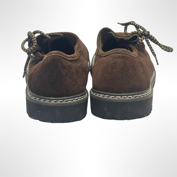 Lederhosen Alpine Men's Brown Suede Shoes sizes 44,46,48 - Picture 2 of 5